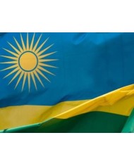 Bandera Ruanda exterior