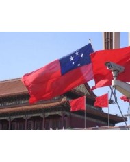 Bandera Samoa occidental exterior