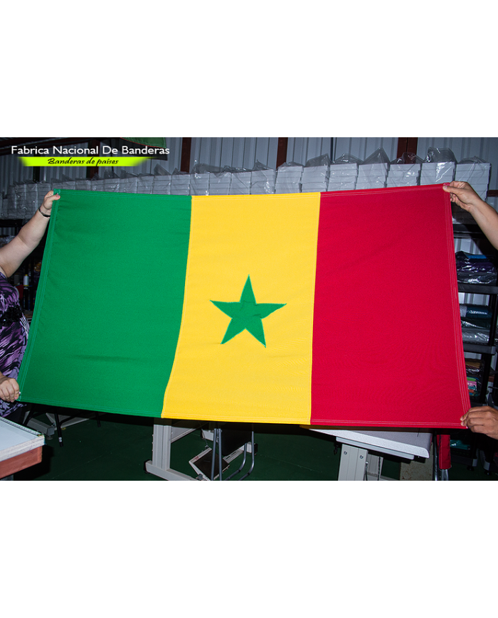 Bandera Senegal exterior Bandera Senegal exterior