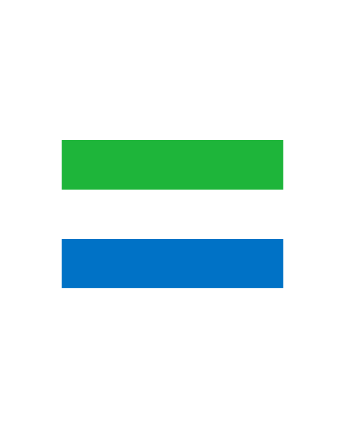 Bandera Sierra Leona 10 x 15 cm. Bandera Sierra Leona 10 x 15 cm.