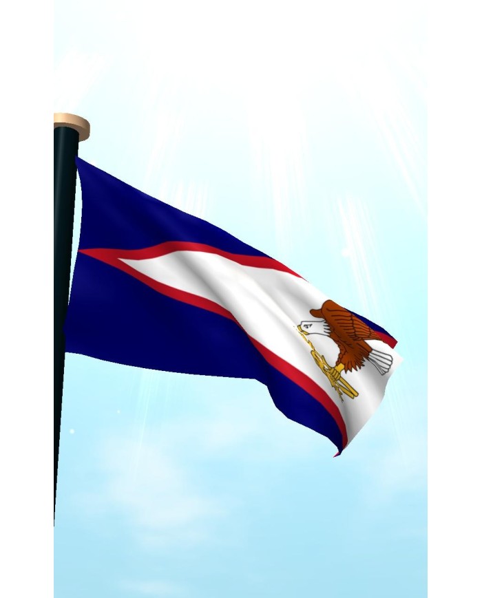 Bandera Samoa Americana exterior