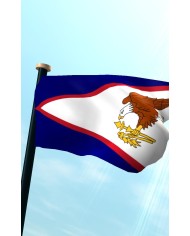 Bandera Samoa Americana exterior