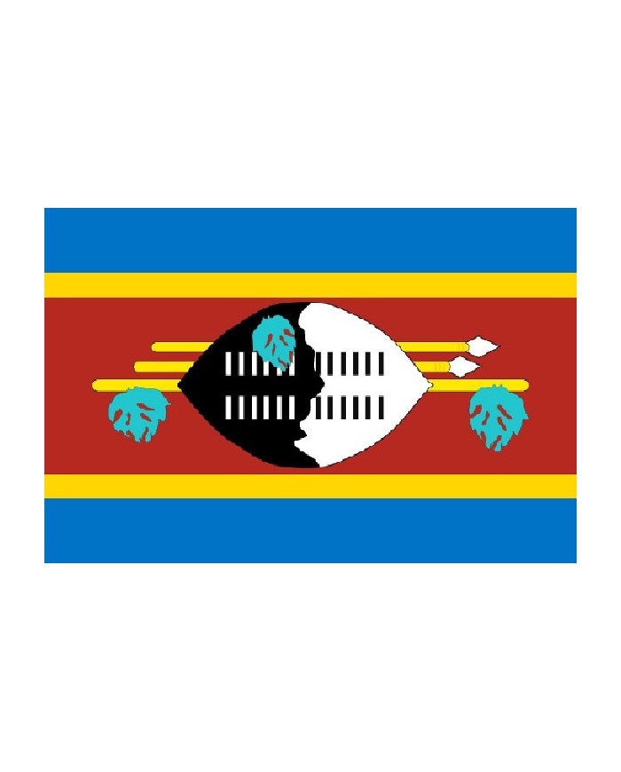 Bandera Swazilandia exterior Bandera Swazilandia exterior