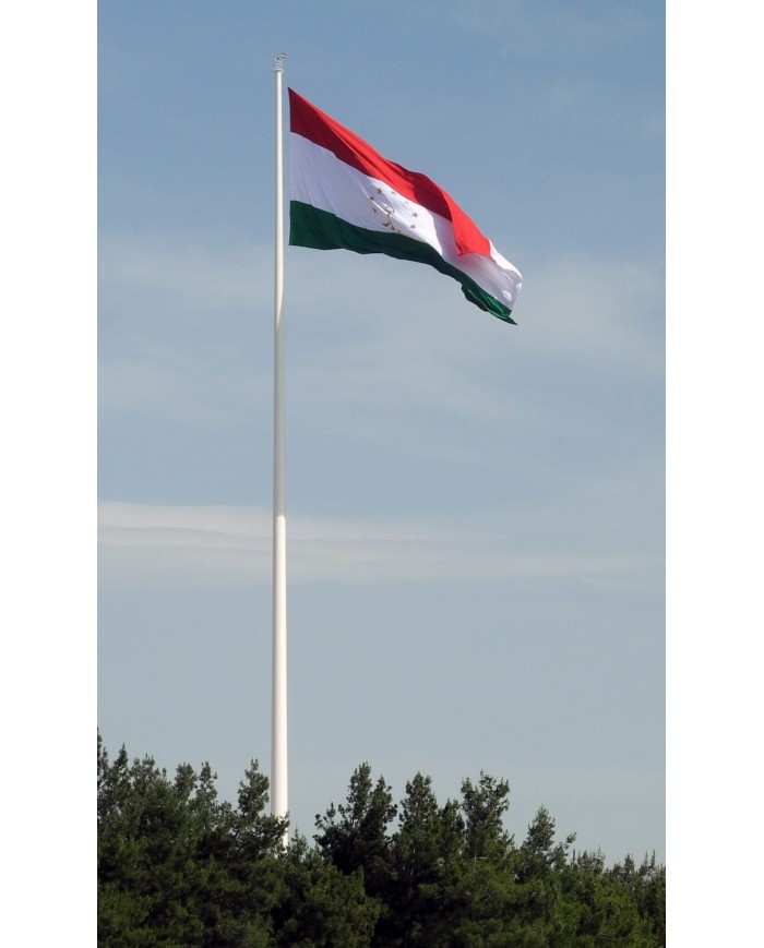 Bandera Tayikistán exterior