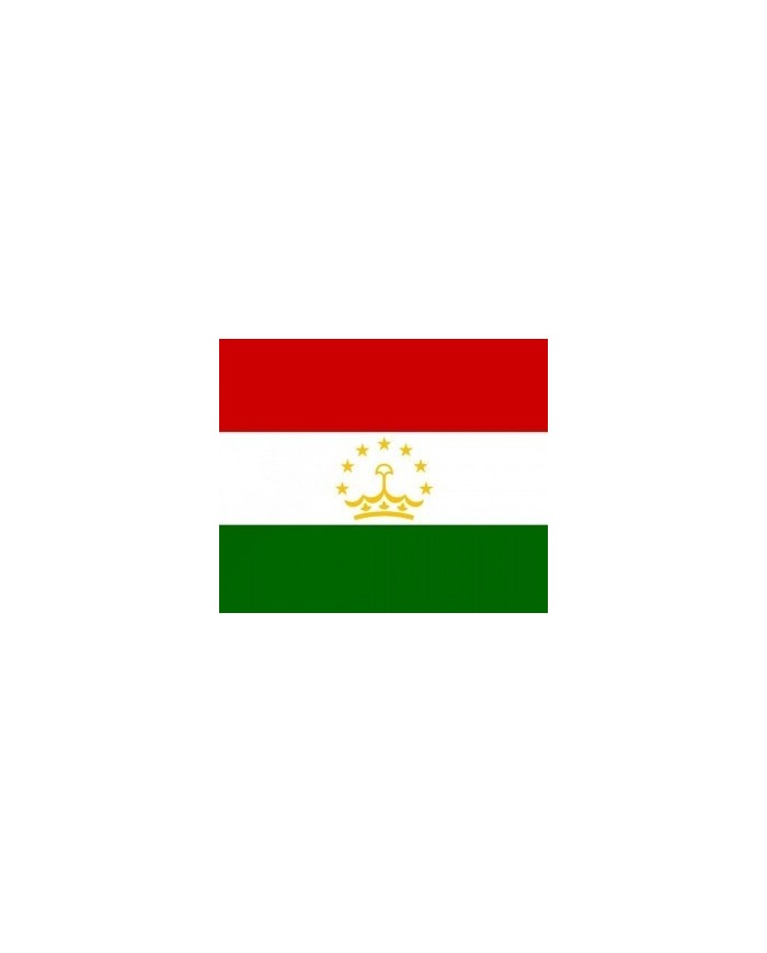 Bandera Tayikistán exterior