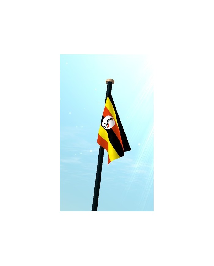 Bandera Uganda exterior Bandera Uganda exterior