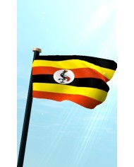 Bandera Uganda exterior Bandera Uganda exterior