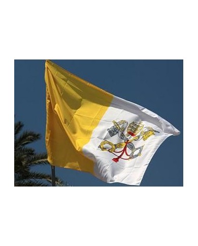 Bandera Vaticano exterior Bandera Vaticano exterior