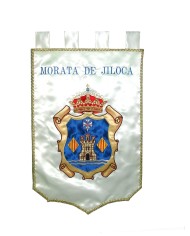 Estandarte con escudo personalizado Estandarte con escudo personalizado