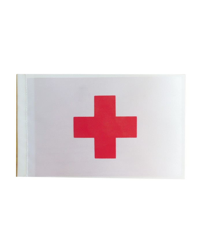 Bandera Cruz Roja 10 x 15 cms. Bandera Cruz Roja 10 x 15 cms.