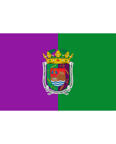 Bandera Málaga exterior