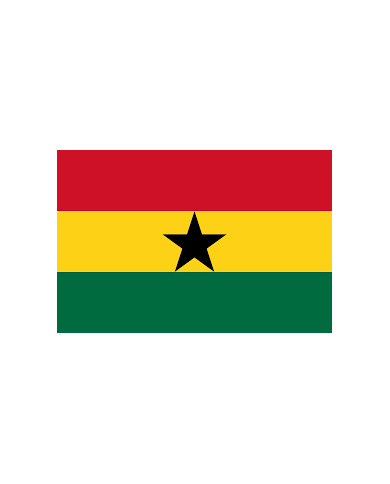 Bandera Ghana 10 x 15 cm. Bandera Ghana 10 x 15 cm.