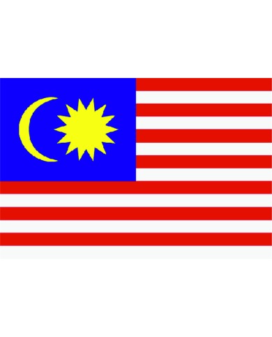 Bandera Malasia 10 x 15 cm. Bandera Malasia 10 x 15 cm.