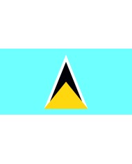 Bandera Santa Lucía exterior