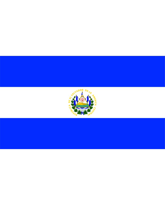 Bandera el Salvador exterior Bandera el Salvador exterior