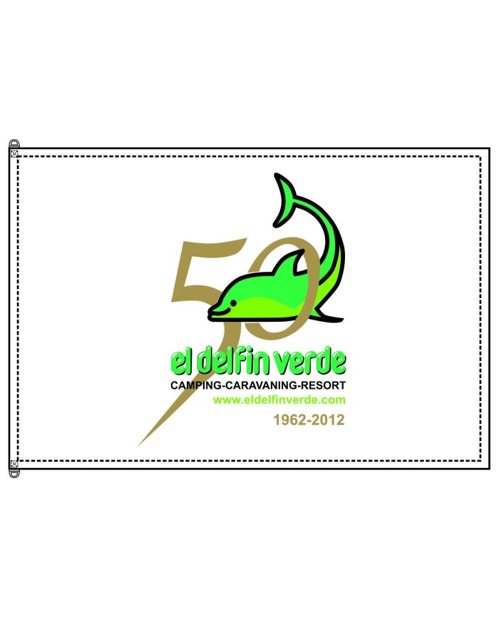 Bandera El Delfín Verde