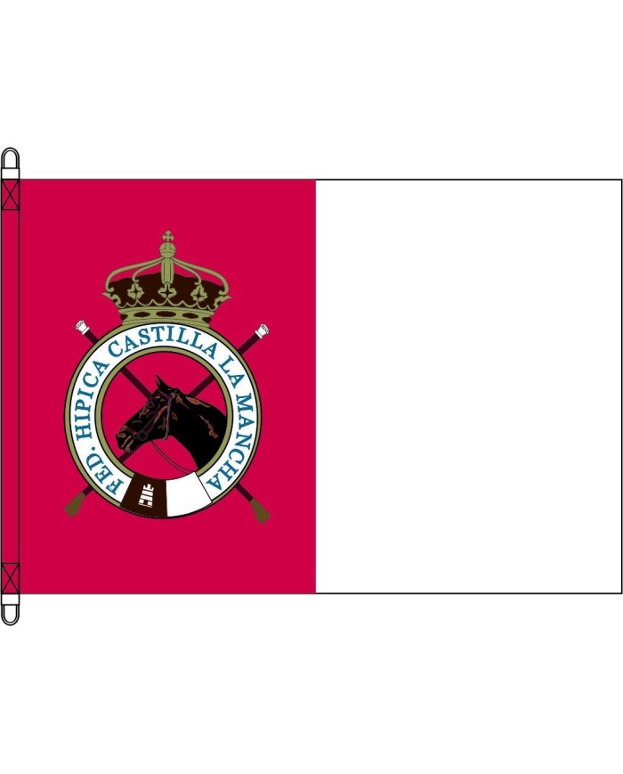 Bandera Federación Hípica C. La Mancha