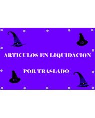 Pancarta liquidación por traslado