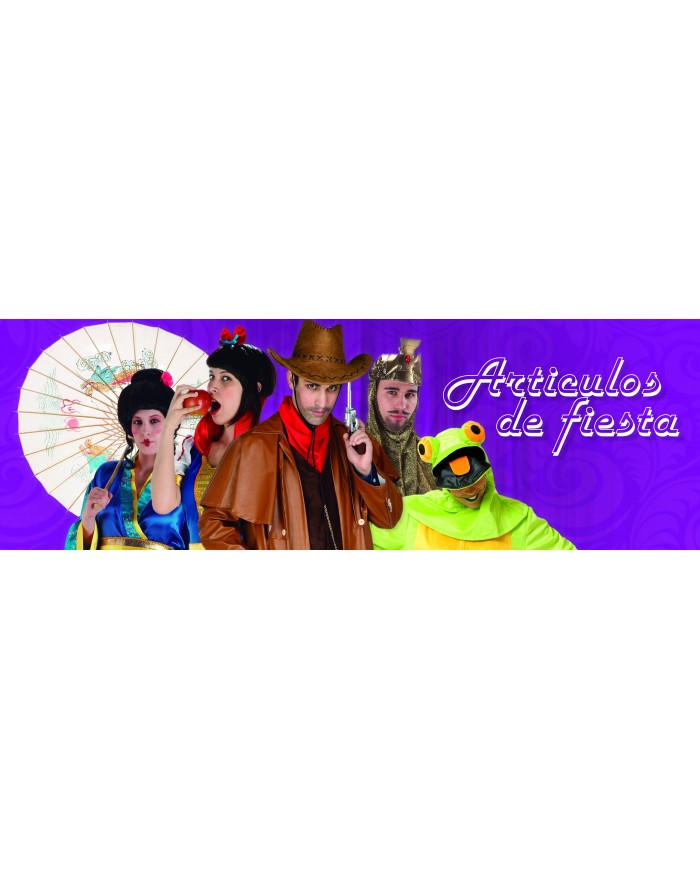 Pancarta Artículos de Fiesta