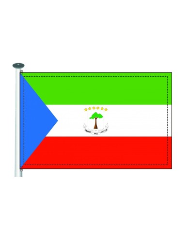 Bandera Guinea Ecuatorial exterior Bandera Guinea Ecuatorial exterior