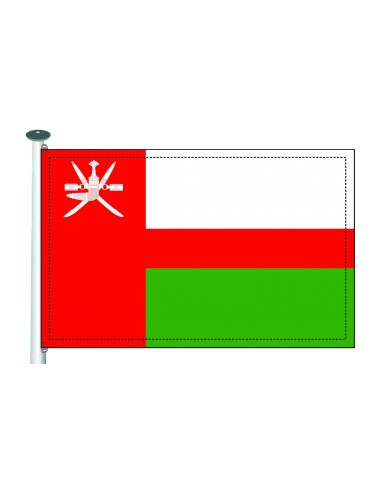 Bandera Omán exterior