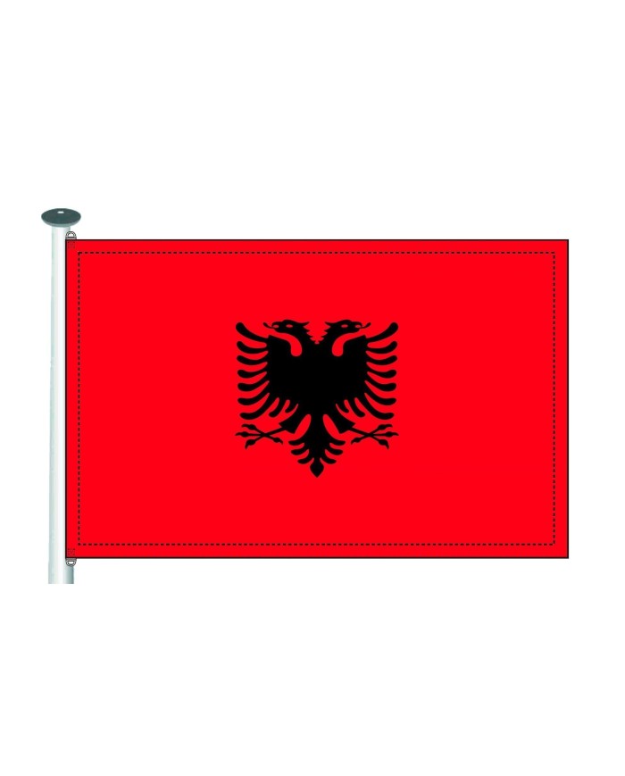 Bandera Albania exterior