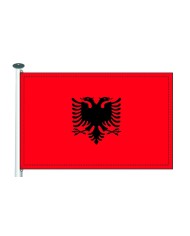Bandera Albania exterior