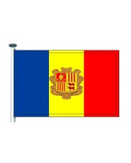 Bandera Andorra exterior