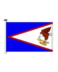 Bandera Samoa Americana exterior Bandera Samoa Americana exterior