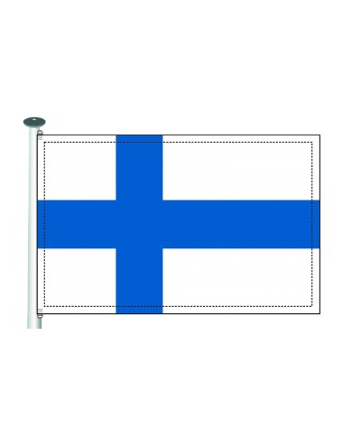 Bandera Finlandia exterior Bandera Finlandia exterior