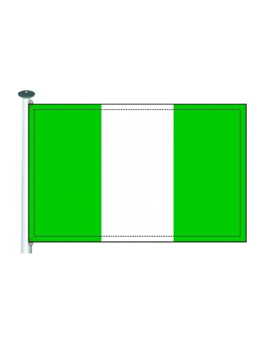 Bandera Nigeria exterior Bandera Nigeria exterior