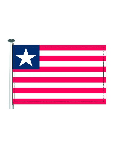 Bandera Liberia exterior