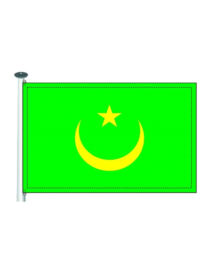 Bandera Mauritania exterior Bandera Mauritania exterior