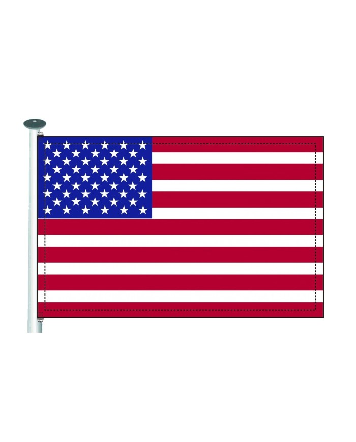 Bandera Estados Unidos exterior