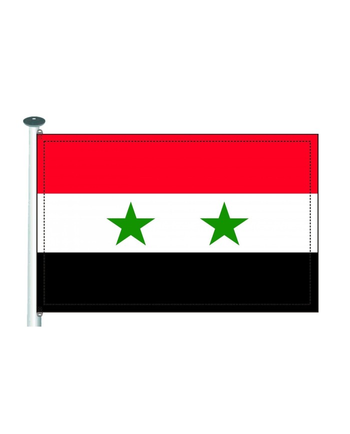 Bandera Siria exterior