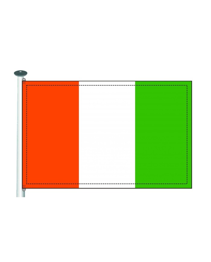 Bandera Costa de Marfíl exterior