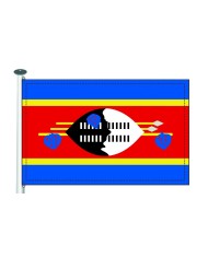 Bandera Swazilandia exterior Bandera Swazilandia exterior