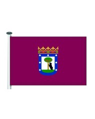 Bandera Madrid ciudad Bandera Madrid ciudad