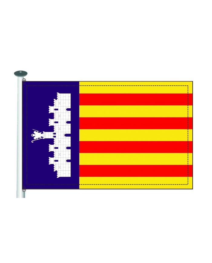 Bandera Palma de Mallorca exterior