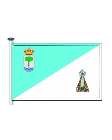 Bandera Fuente el Saz del Jarama Bandera Fuente el Saz del Jarama