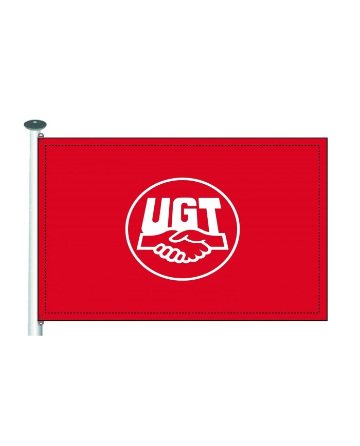 Bandera sindicato UGT  Bandera sindicato UGT