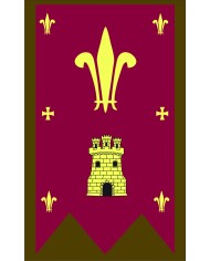 Bandera medieval modelo 1 Bandera medieval modelo 1