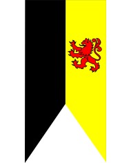 Bandera medieval modelo 4