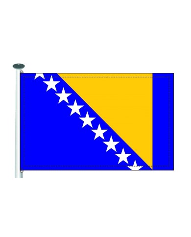 Bandera Bosnia y Herzegovina 10 x 15 cm. Bandera Bosnia y Herzegovina 10 x 15 cm.