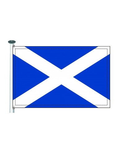 Bandera Escocia 10 x 15 cm.