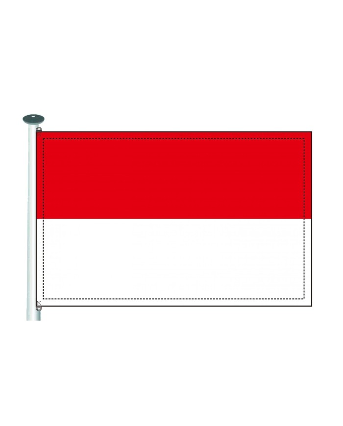 Bandera Monaco 10 x 15 cm. Bandera Monaco 10 x 15 cm.