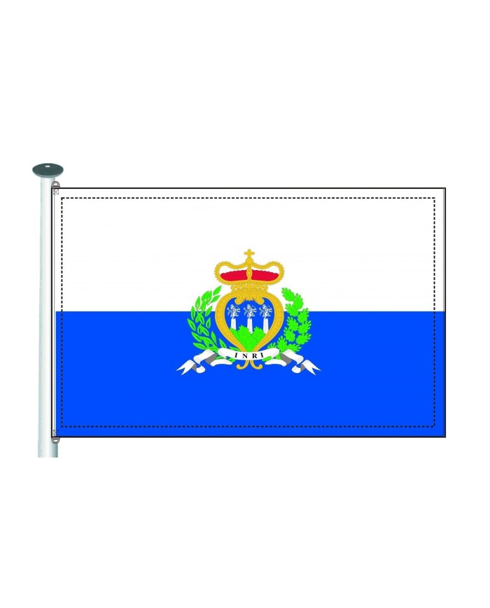Bandera San Marino 10 x 15 cm. Bandera San Marino 10 x 15 cm.