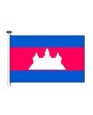 Bandera Camboya 10 x 15 cm.