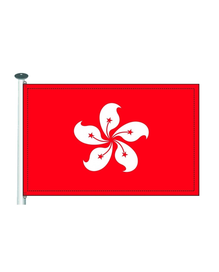Bandera Hong kong 10 x 15 cm. Bandera Hong kong 10 x 15 cm.