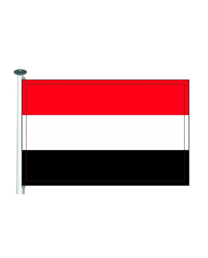 Bandera Yemen 10 x 15 cm. Bandera Yemen 10 x 15 cm.